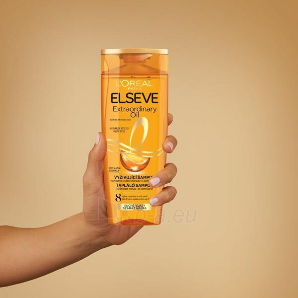 Plaukų šampūnas Loreal Paris nourishing shampoo Elseve(Extraordinary Oil Shampoo) 400 ml paveikslėlis 7 iš 7