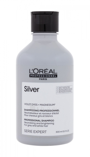Plaukų šampūnas L´Oréal Professionnel Expert Silver Shampoo Cosmetic 300ml paveikslėlis 1 iš 1