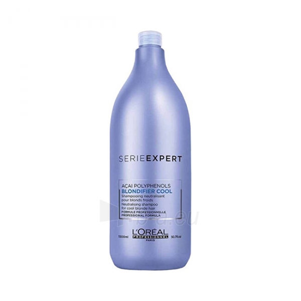 Plaukų šampūnas Loreal Professionnel Neutral Shampoo for Blonde Hair Série Expert Blondifier (Cool Shampoo) 300 ml paveikslėlis 3 iš 3