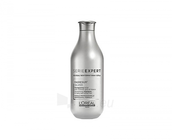 Plaukų šampūnas Loreal Professionnel Silver Shampoo for Gray and White Hair Magnesium Silver 500 ml paveikslėlis 5 iš 6