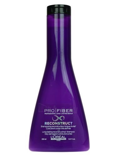Plaukų šampūnas Loreal Professionnel Very Damaged Hair Shampoo ( Pro Fiber Reconstruct) 250 ml paveikslėlis 1 iš 2