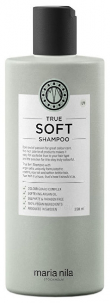 Plaukų šampūnas Maria Nila Hydrating Shampoo with Argan Oil for Dry Hair True Soft (Shampoo) 100 ml paveikslėlis 1 iš 2