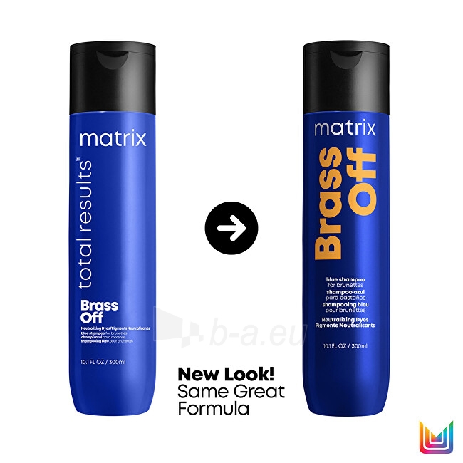 Plaukų šampūnas Matrix Hair Shampoo Total Results Brass Off (Shampoo) 300 ml paveikslėlis 9 iš 10