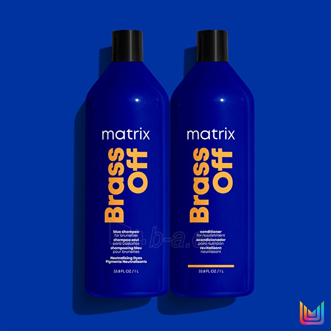 Plaukų šampūnas Matrix Hair Shampoo Total Results Brass Off (Shampoo) 300 ml paveikslėlis 5 iš 10