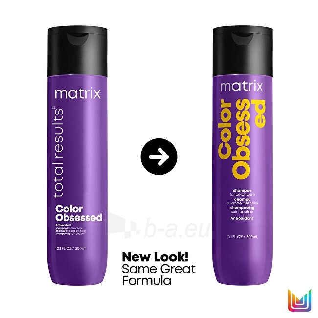 Plaukų šampūnas Matrix Shampoo for colored hair Total Results Color Obsessed (Shampoo for Color Care) 300 ml paveikslėlis 2 iš 6