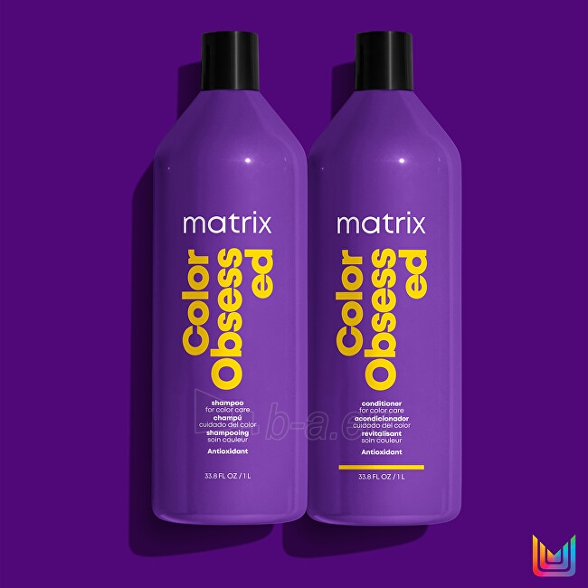Plaukų šampūnas Matrix Shampoo for colored hair Total Results Color Obsessed (Shampoo for Color Care) 300 ml paveikslėlis 5 iš 6