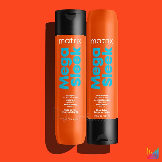 Plaukų šampūnas Matrix Smoothing Shampoo for unruly hair Total Results Sleek Mega 300 ml paveikslėlis 7 iš 9