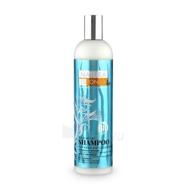 Plaukų šampūnas Natura Estonica Shampoo Strong hydration 400 ml paveikslėlis 1 iš 1