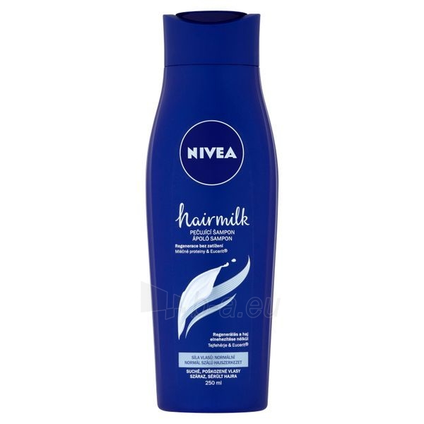 Plaukų šampūnas Nivea Caring shampoo for normal hair Hair Milk (All Around Care Shampoo) 400 ml paveikslėlis 3 iš 4