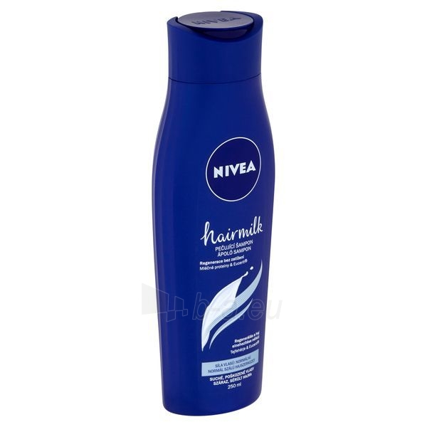 Plaukų šampūnas Nivea Caring shampoo for normal hair Hair Milk (All Around Care Shampoo) 400 ml paveikslėlis 4 iš 4