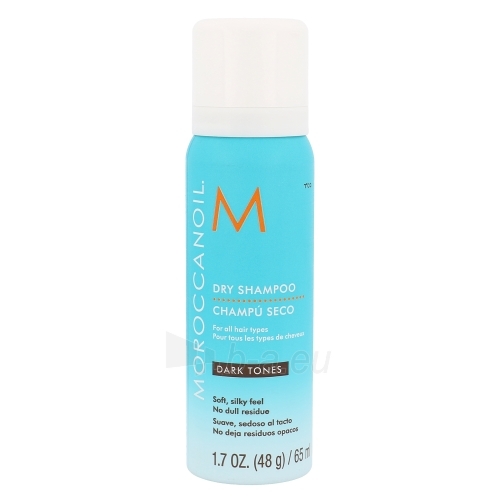Plaukų šampūnas sausas Moroccanoil Dark Tones Dry Shampoo Cosmetic 65ml paveikslėlis 1 iš 1