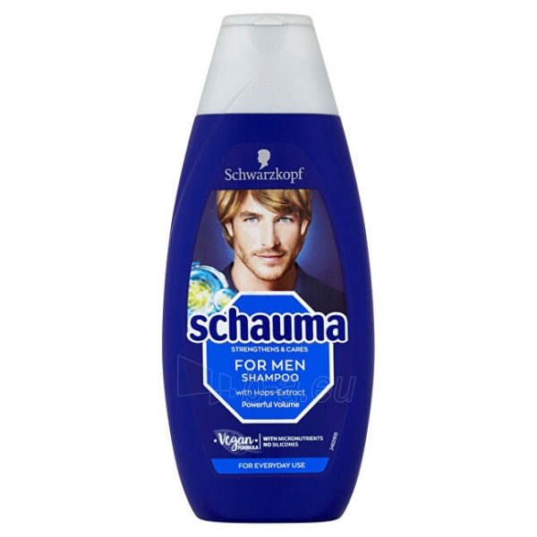 Plaukų šampūnas Schauma Shampoo for Men 400 ml paveikslėlis 1 iš 1