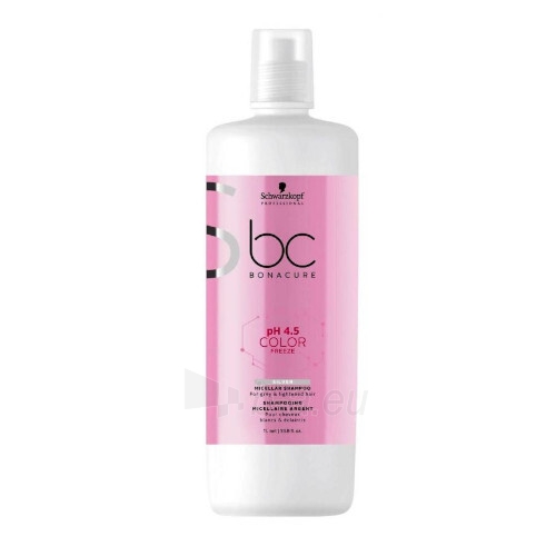 Plaukų šampūnas Schwarzkopf Professional Bonacure Color BC pH 4.5 CF (Micelar Shampoo) 250 ml paveikslėlis 2 iš 2