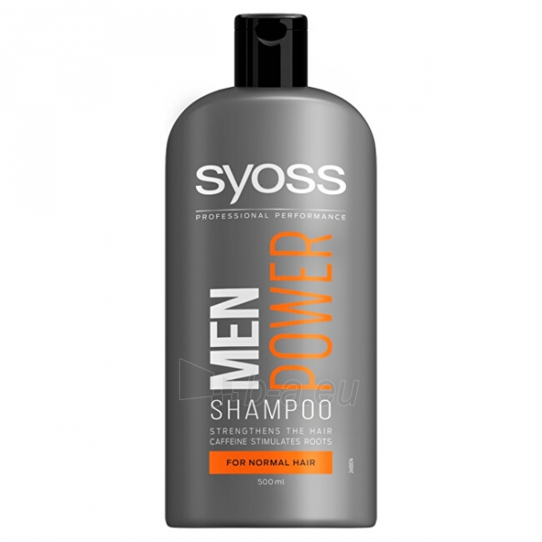 Plaukų šampūnas Syoss Men´s Power (Shampoo) 500 ml paveikslėlis 1 iš 1