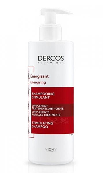 Plaukų šampūnas Vichy Fortifying Shampoo DERCOS Dermo Energising 400 ml paveikslėlis 2 iš 2