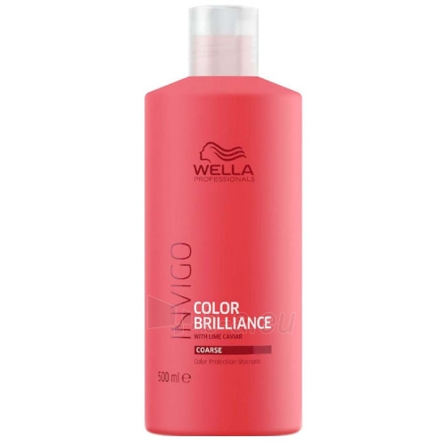 Plaukų šampūnas Wella Professional Invigo Color Brilliance (Color Protection Shampoo) 1000 ml paveikslėlis 3 iš 3