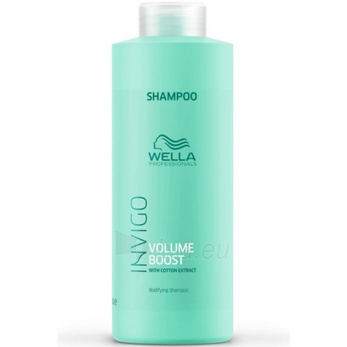 Plaukų šampūnas Wella Professionals Invigo Volume Boost (Bodifying Shampoo) 50 ml paveikslėlis 2 iš 3