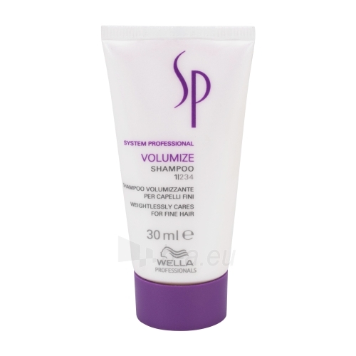 Plaukų šampūnas Wella SP Volumize Shampoo Cosmetic 30ml paveikslėlis 1 iš 1