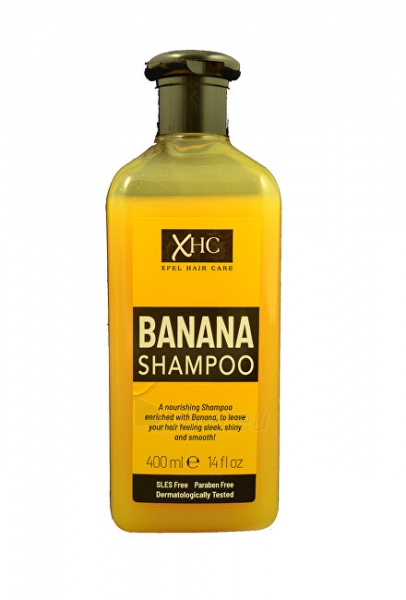 Plaukų šampūnas XPel (Banana Shampoo) 400 ml paveikslėlis 1 iš 1