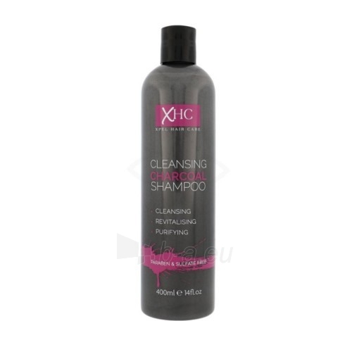 Plaukų šampūnas XPel Cleansing shampoo for all hair types Charcoal ( Cleansing Shampoo) 400 ml paveikslėlis 1 iš 1
