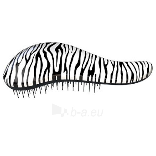 Plaukų šepetys Dtangler Zebra White paveikslėlis 1 iš 1