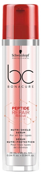 Plaukų serumas Schwarzkopf Professional BC Bonacure Peptide Repair Rescue (Nutri Shield Serum) 56 ml paveikslėlis 1 iš 1