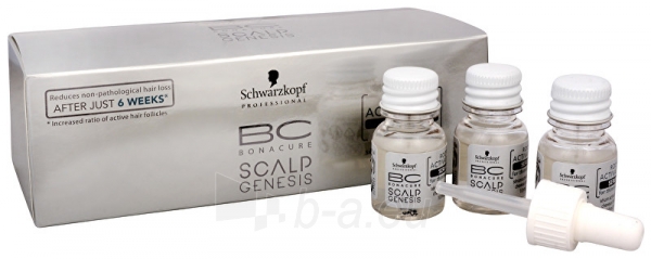 Plaukų serumas Schwarzkopf Professional BC Bonacure Scalp Genesis (Root Activating Serum For Thinning Hair ) 7 x 10 ml paveikslėlis 1 iš 1