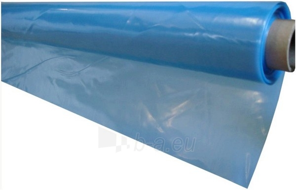 Plėvelė polietileno, UV stabilizuota, mėlyna 200 mkr. 6 m x 60 m (360 m²/rul) paveikslėlis 1 iš 1
