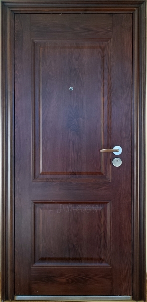 Plieninės durys KS-M18 D96 2050*960*70 Auksinis ąžuolas paveikslėlis 1 iš 2