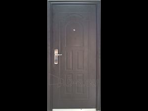 Tērauda durvis PS22-27 860x65x2050, melns matēts paveikslėlis 1 iš 1