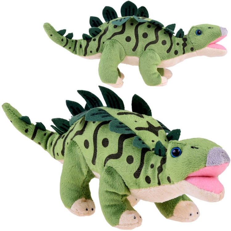 Pliušinis žaislas - dinozauras, žalias, 30cm paveikslėlis 2 iš 6