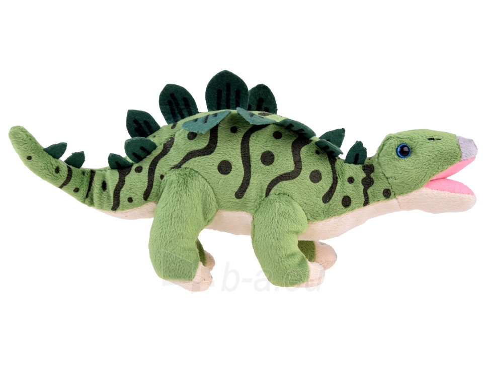 Pliušinis žaislas - dinozauras, žalias, 30cm paveikslėlis 3 iš 6