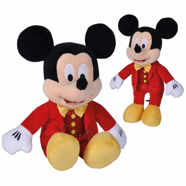 Pliušinis žaislas - peliukas Mikis Simba Disney, 25 cm paveikslėlis 1 iš 1