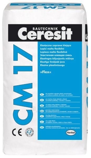 Klijai plytelių Ceresit CM17 Super Flexible 5kg paveikslėlis 1 iš 1