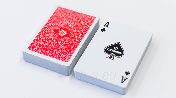 Pokerio kortos Copag 310 Svengali (raudonos) paveikslėlis 4 iš 8