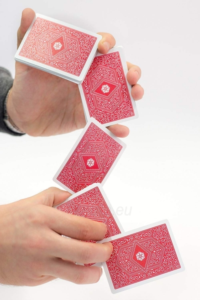 Pokerio kortos Copag 310 Svengali (raudonos) paveikslėlis 6 iš 8