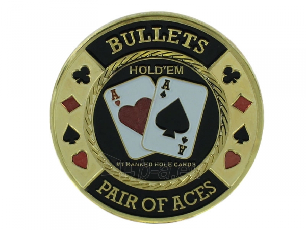 Pokerio kortų saugas „Bullets paveikslėlis 1 iš 3