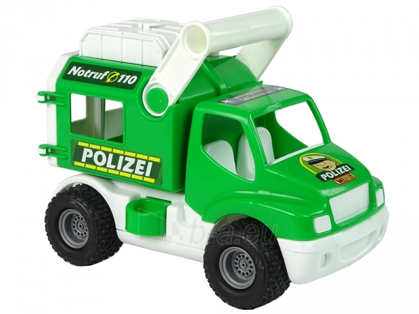 Policijos automobilis Construck, žalias paveikslėlis 7 iš 10