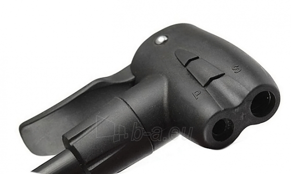Pompa pastatoma BETO steel CMP-137SG5 black Dual-head su manometru paveikslėlis 2 iš 4