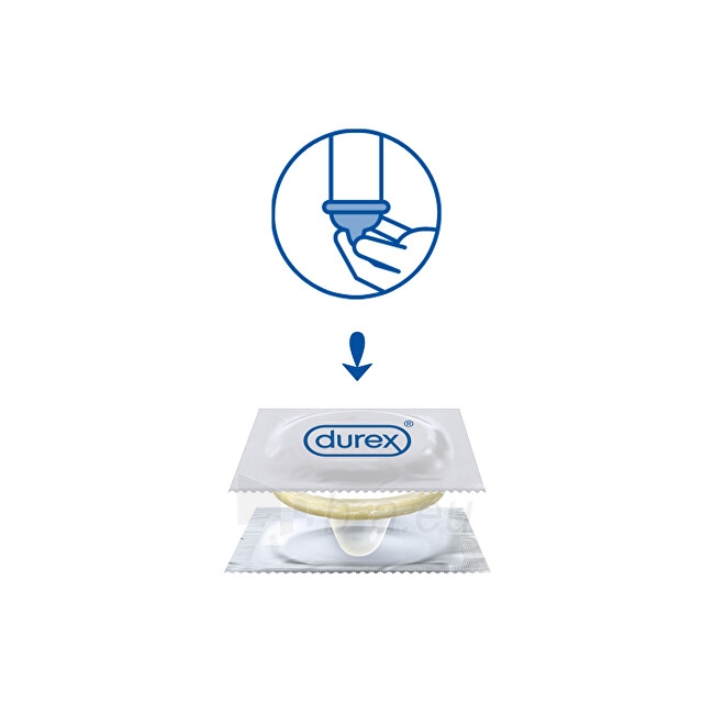Prezervatyvai Durex Condoms Invisible Close Fit paveikslėlis 3 iš 6