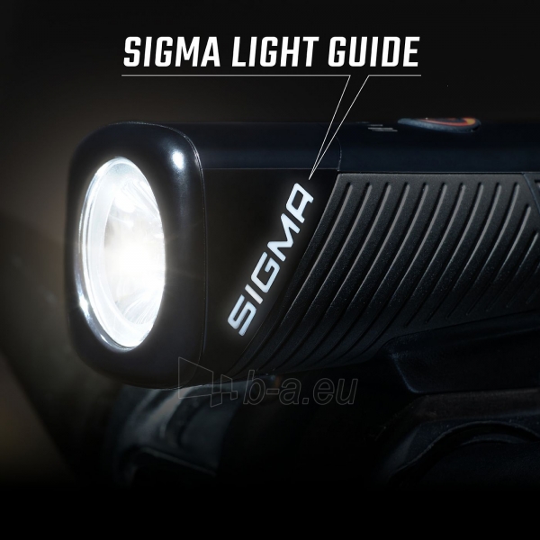 Priekinė lempa Sigma Buster 800 USB paveikslėlis 9 iš 13
