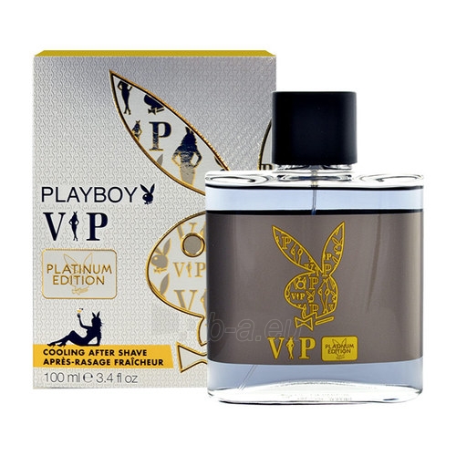 Priemonė po skutimosi Playboy VIP Platinum Edition Aftershave 100ml paveikslėlis 1 iš 1