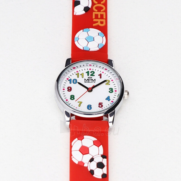 Vaikiškas laikrodis Vyriškas laikrodis Prim MPM Quality Fotbal W05M.11233.H paveikslėlis 9 iš 10