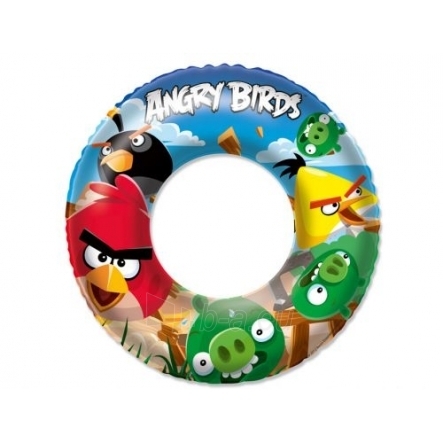 Inflatable swimming circle Bestway Angry birds paveikslėlis 1 iš 1