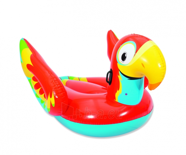 Pripučiamas vandens žaislas Bestway Parrot Ride On Fashion 41127 203x132cm paveikslėlis 1 iš 6