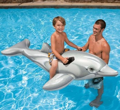 Надувные игрушки воды INTEX Lil Dolphin paveikslėlis 1 iš 2