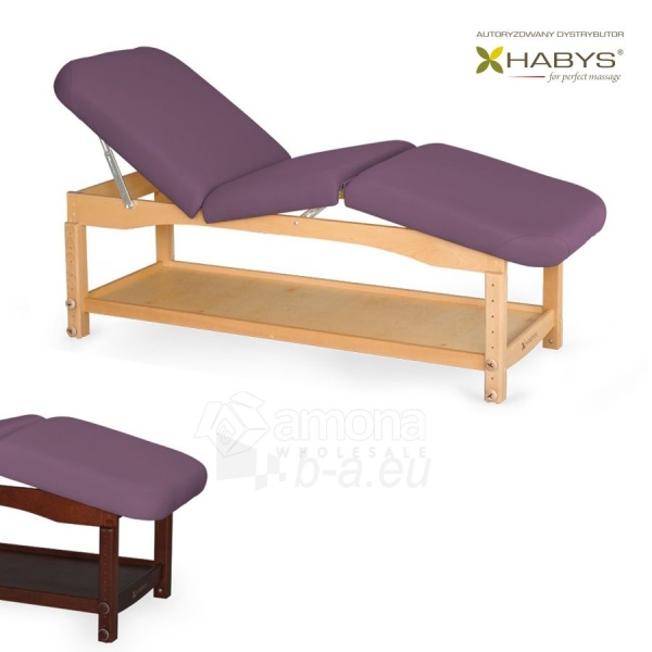 Procedūrinė lova HABYS Nova Komfort ST Purple paveikslėlis 1 iš 1