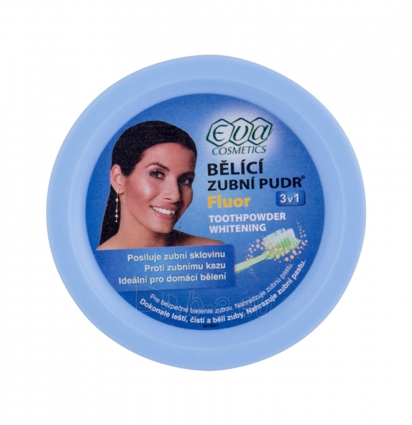 Pudra dantų balinimui Eva Cosmetics 30g 3in1 paveikslėlis 1 iš 1