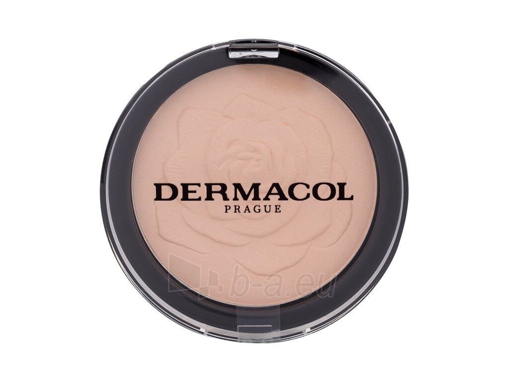 Pudra Dermacol Compact Powder Cosmetic 8g Shade 03, For normal to mixed skin paveikslėlis 2 iš 2