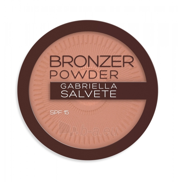 Pudra Gabriella Salvete Bronzer Powder SPF15 Cosmetic 8g Shade 01 paveikslėlis 1 iš 2